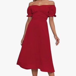 Lyaner Chic Burgundy Mini Dress